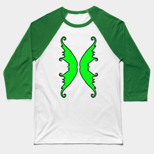 Fairy Wings Green Baseball T-Shirt